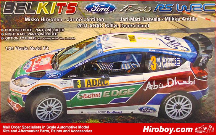 124 Ford Fiesta RS WRC Hirvonen Lehtinen Latvala