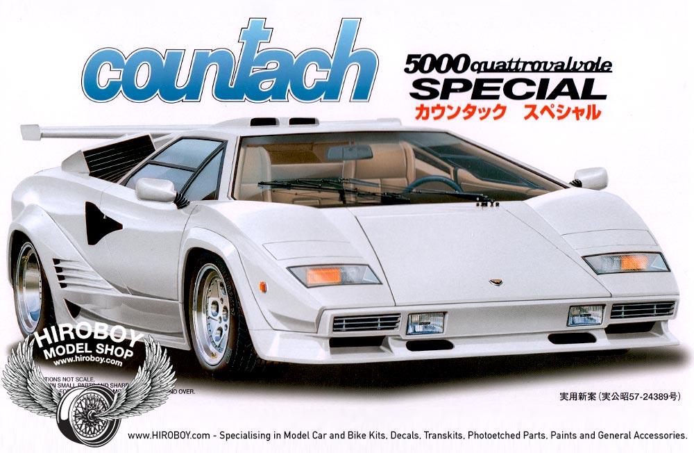 1:24 Lamborghini Countach 5000 Quattrovalvole Special ...