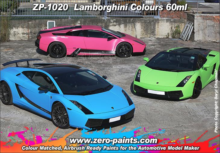 Lamborghini Paints 60ml | ZP-1020 | Zero Paints
