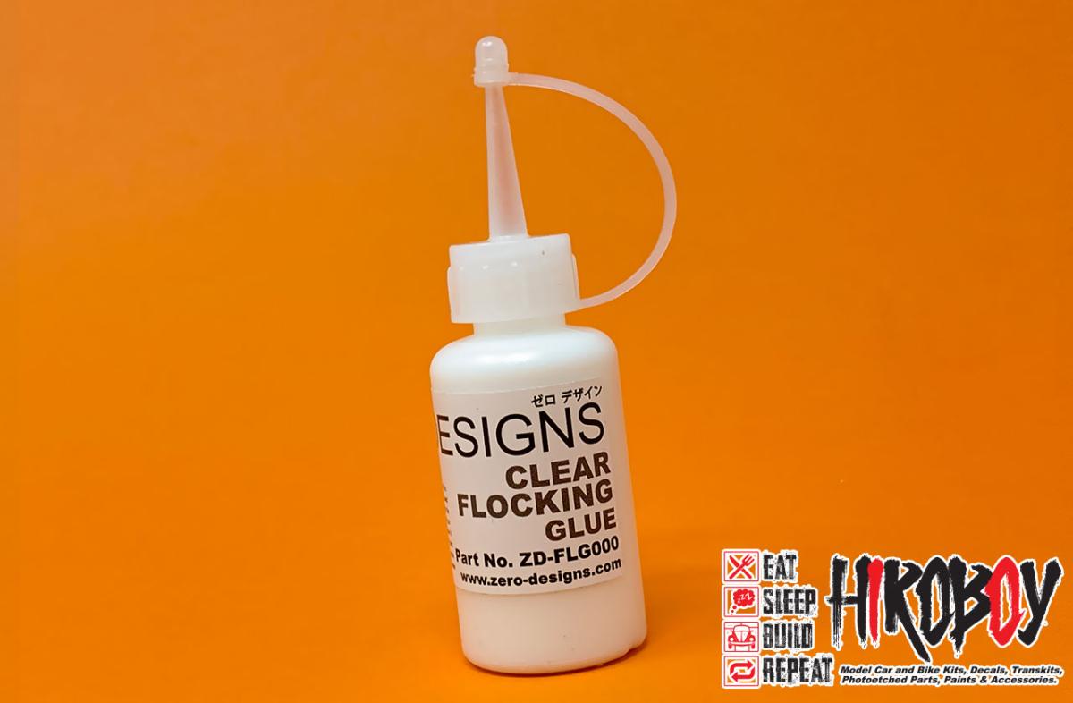 Flocking Glue (Adhesive) Clear 50ml ZDFLG000 Zero Designs