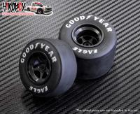 1:12 1980's F1 Tyre with Pre-Printed Goodyear Logo