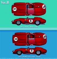 1:12 Ferrari 315S/335S Ver.B : 1957 LM 335S #6 / 315S #8