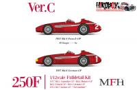 1:12 Maserati 250F Full Detail Kit -  Ver.C : 1957 Rd.4 French GP Winner/Rd.6 German GP Winner