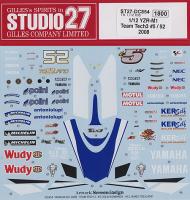 1:12 Yamaha YZR-M1 Team Tech 3 #52 - 2008 Decals