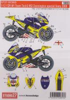 1:12 Yamaha YZR-M1 Team Tech 3 #52 - 2008 Donnington Special Decals