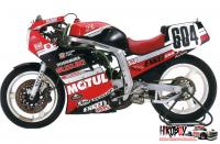 1:12 Yoshimura Suzuki GSX-R750 1986  AMA Super Bike Daytona No. 604 & No. 34 Decals