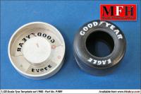 1:20 Tyre Painting Template for 1980 Goodyear - P989