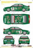 1:24 Nissan Primera JTCC 1994 Hasemi Motorsport Decals (Tamiya)