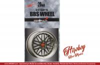 1:24 BBS 20" Wheels and Tyres