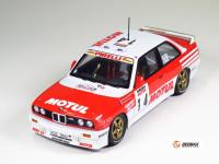 1:24 Detailing Parts for BMW M3 E30 1989 #9 Tour de Corse Rally