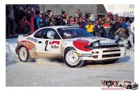 1:24 Castrol Celica GT-FOUR Monte-Carlo 1992 Decals for Tamiya 24125
