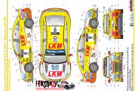 1:24 Chevrolet Cruze WTCC 11 Macau GP #9 LKM Decals for (Beemax)