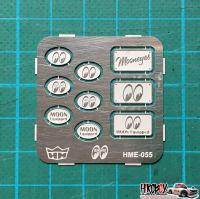 1:24 MOONEYES Car Club Plaques (Photoetched)