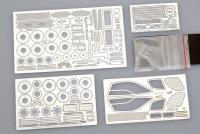 1:24 Mclaren F1 GTR Photoetched Detail up Set for Fujimi Photoetched+Resin