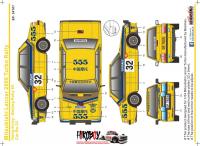 1:24 Mitsubishi Lancer 2000 Turbo Hong Kong Beijing Rally Decals (Beemax)