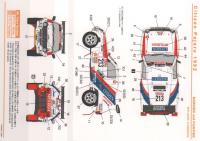 1:24 Mitsubishi Pajero 1992 Citizen Decals (Tamiya)