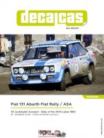 1:24 Fiat 131 Abarth Fiat Rally / ASA - 1000 Lakes Finland Rally 1980 Decals