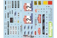 1:24 Fiat 131 Abarth Fiat Rally / ASA - 1000 Lakes Finland Rally 1980 Decals