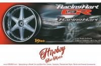 1:24 Racing Hart Type CR 19" Wheels and Tyres (Silver)
