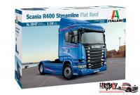 1:24 Scania R400 Streamline Flat Roof - Italeri 3947 Model Kit