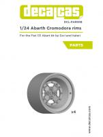 1:24  Abarth Cromodora Wheels for the Fiat 131