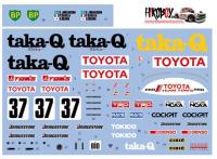 1:24 Toyota 88C-V Taka-Q Fuji 1000km Decals for Tamiya