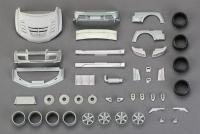 1:24 Varis Mitsubishi EVO IX Wide Body Kit  (Resin+PE+Decals+Metal parts)(HD03-0383)