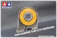 6mm Masking Tape c/w Dispenser - 87030