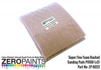 Super FINE Foam Backed Sanding Pads P1500 (x3)