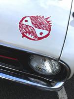 Hiroboy Head Sticker (Brands) 100mm