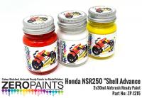 Honda NSR250 "Shell Advance Paint Set 3x30ml