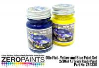 Olio Fiat - Yellow and Blue Paint Set 2x30ml