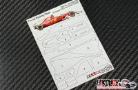Pre-Cut Masking Sheet for Tamiya Scuderia Ferrari SF70H (20068)