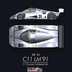 1:12 Mercedes-Benz C11 LM’91 - Full Detail Multi - Media Kit