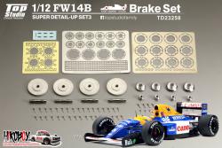 1:12 Williams Renault FW14B  Super Detail-up Set 3 - Brake Set (Tamiya)