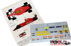 1:20 Ferrari 641/2 (1990 France GP) Decals (for Fujimi)