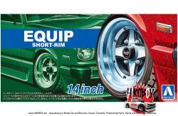 1:24 14" Equip Short-Rim Wheels and Tyres