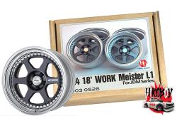 1:24 18" Work Meister L1 Resin Wheels