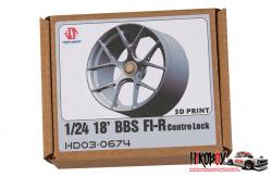 1:24 18" BBS FI-R (3D Printed)