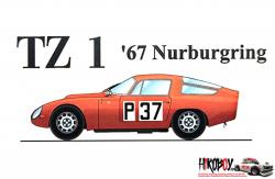 1:24 Alfa Romeo TZ1 '67 Nurburgring#37 Multi Media Kit