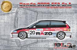 1:24 Honda Civic EF3 Gr.A 1989 Macau Guia Race #20 Razo