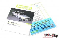 1:24 Ford Escort Mk. II - Rallye Firestone 1976 Decals