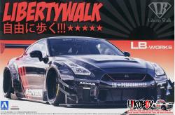 1:24 Liberty Walk (LB Works) Nissan GT-R R35 Ver. 2.2