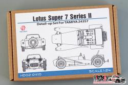 1:24 Lotus Super 7 Series II Detail-up Set For Tamiya 24357
