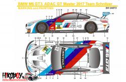 1:24 BMW M6 GT3 Bathurst 12 Hours 2018 Team Schnitzer Decals (Platz)