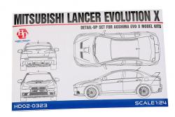 1:24 Mitsubishi Lancer Evolution X Detail-up Set (Aoshima)