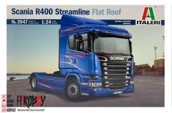 1:24 Scania R400 Streamline Flat Roof - Italeri 3947 Model Kit