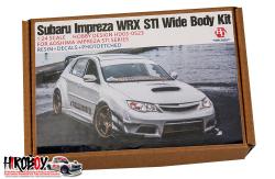 1:24 Subaru Impreza WRX STI Varis Wide Body Kit For Aoshima Impreza STI