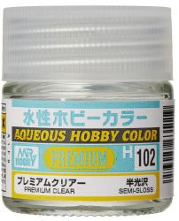 Mr Hobby Aqueous Premium Clear Semi-Gloss  (10ml) H102