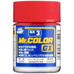 Mr Color GX Lacquer Harmann Red Gloss  Lacquer Paint 18ml  #GX3
